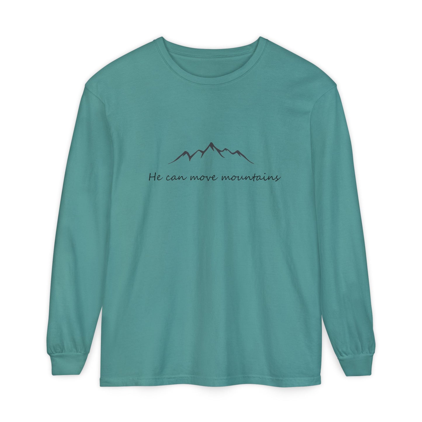 Move Mountains Long Sleeve Unisex Tee