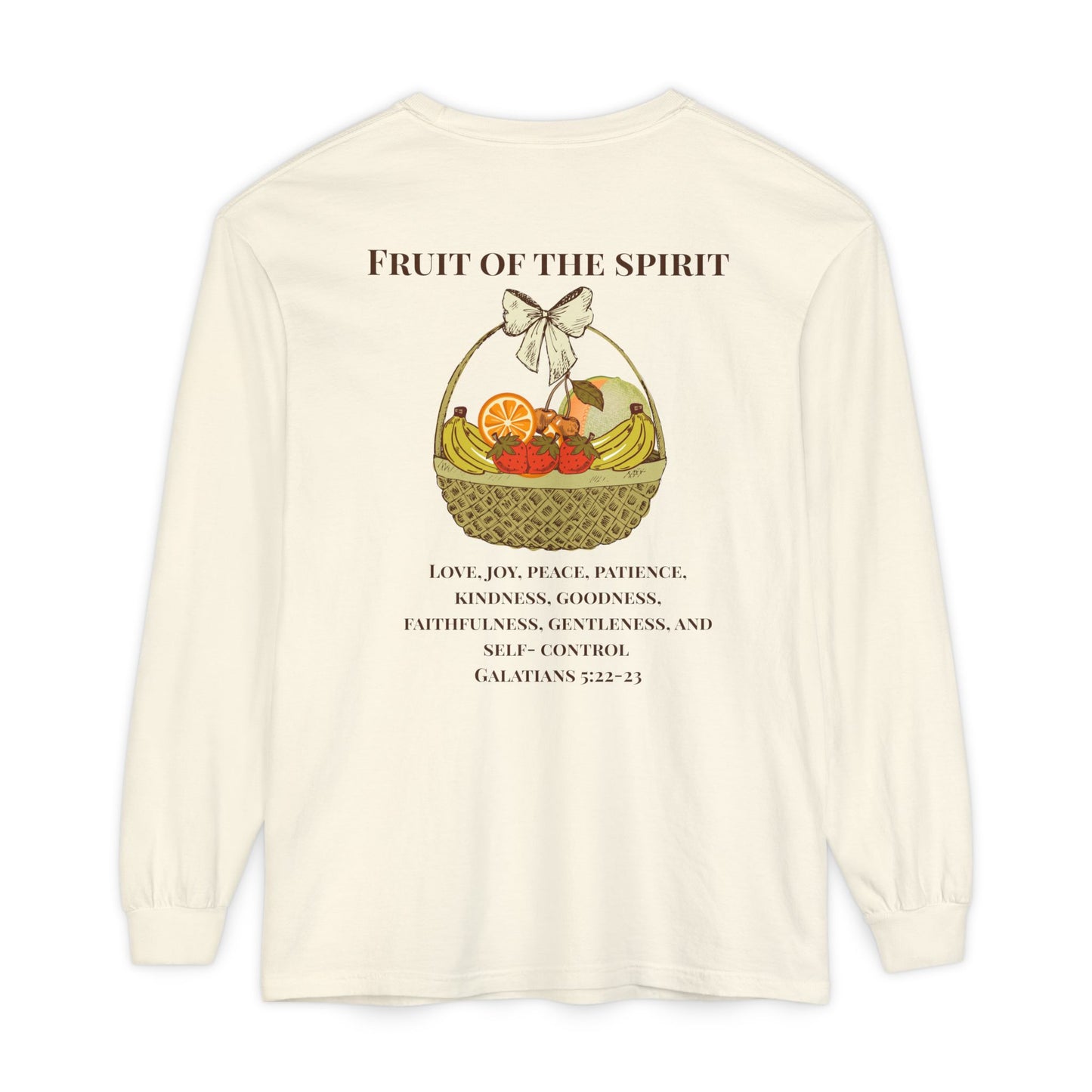 Fruit of the Spirit Long Sleeve Unisex Tee