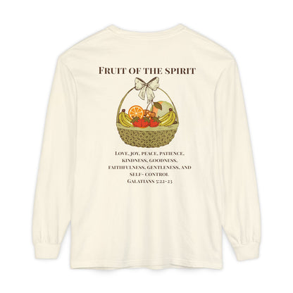 Fruit of the Spirit Long Sleeve Unisex Tee
