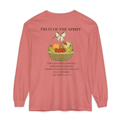 Fruit of the Spirit Long Sleeve Unisex Tee