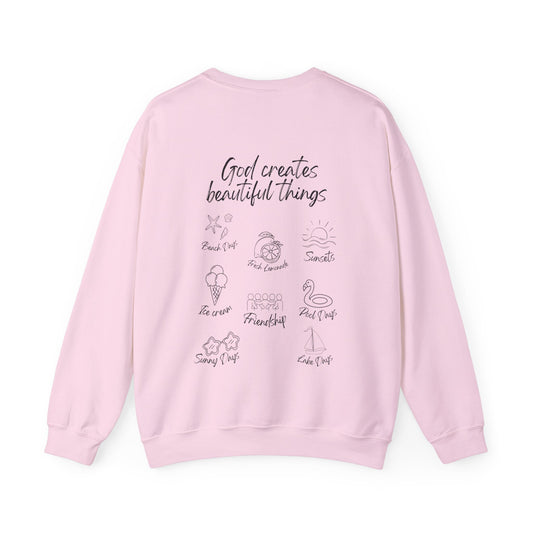 Beautiful Creation Christian Crewneck Unisex
