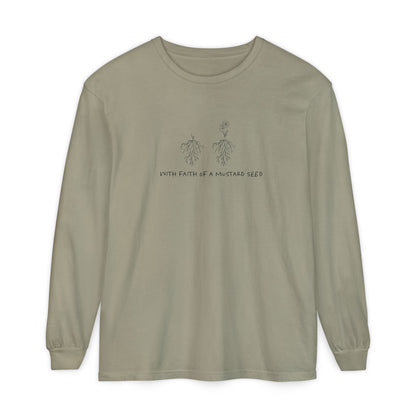 Mustard Seed Long Sleeve Unisex Tee