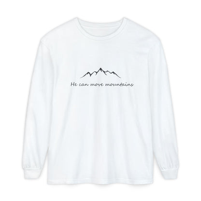 Move Mountains Long Sleeve Unisex Tee