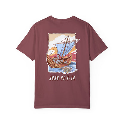 Peter Catching the Fish Unisex Tee