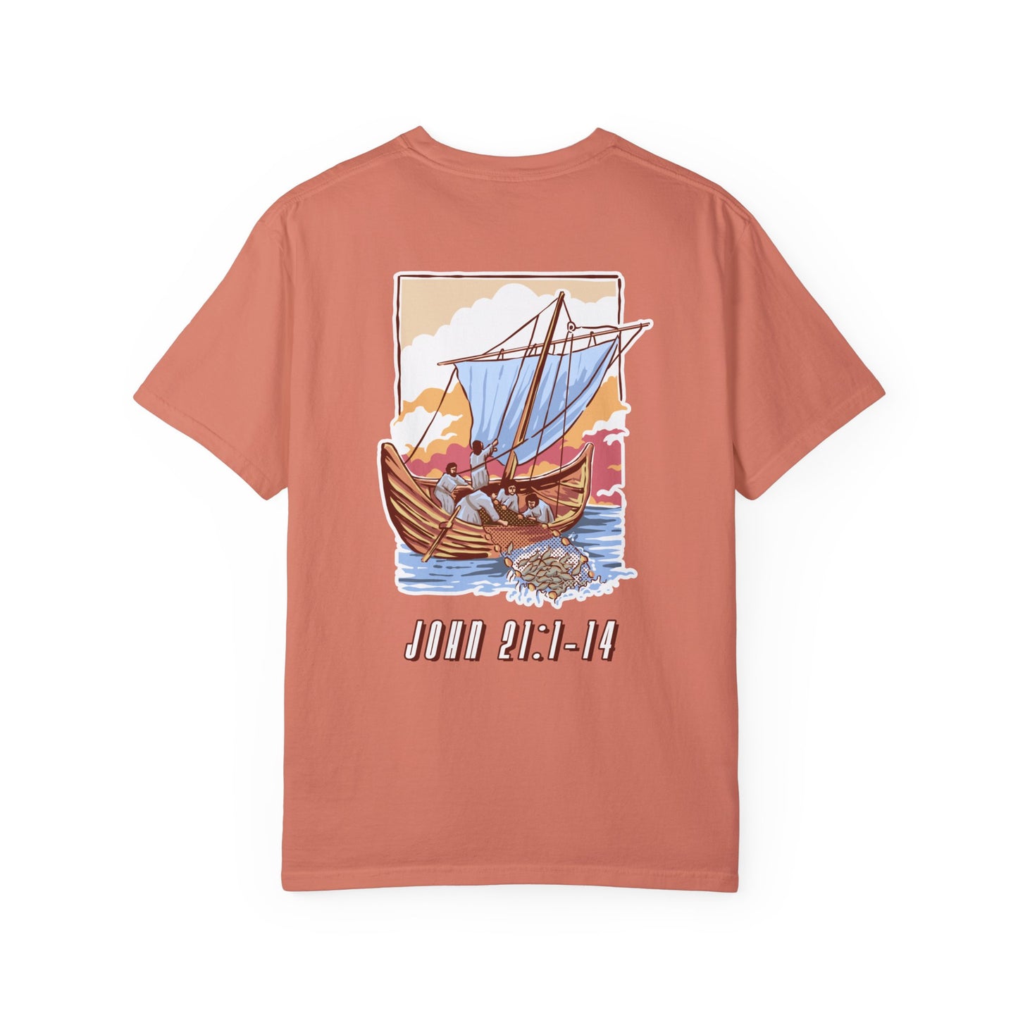 Peter Catching the Fish Unisex Tee