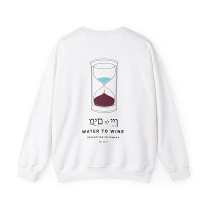 Water To Wine Unisex Crewneck