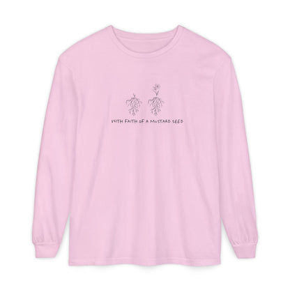 Mustard Seed Long Sleeve Unisex Tee
