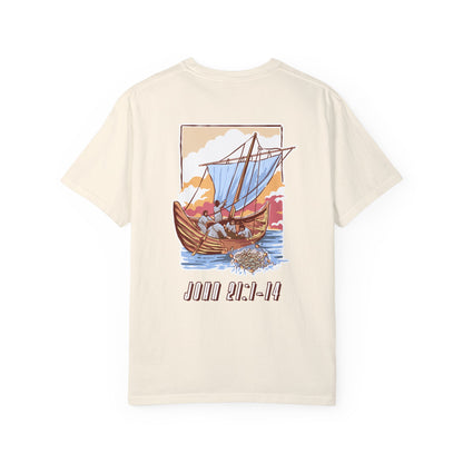 Peter Catching the Fish Unisex Tee