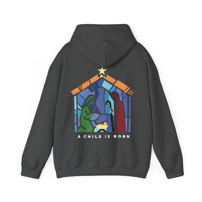 Stained Glass Nativity Hoodie