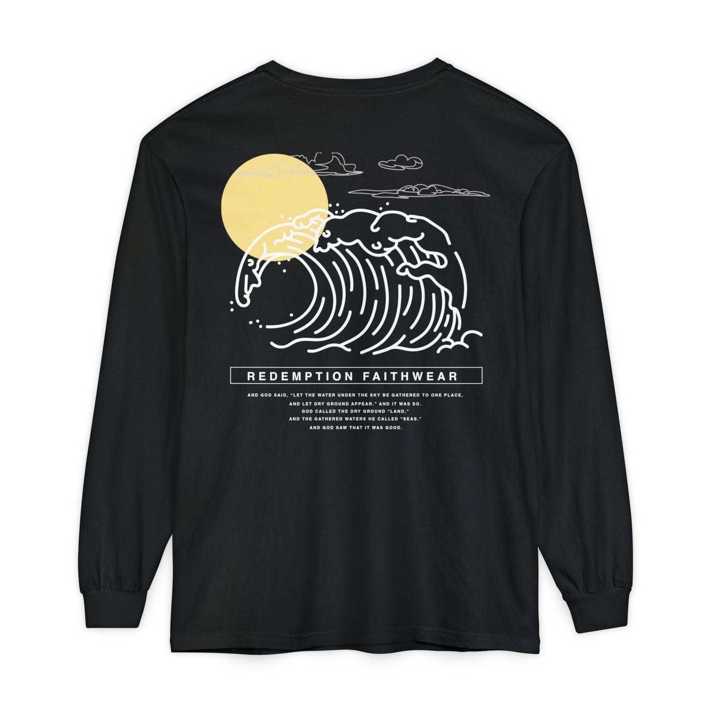 Sun and Wave Christian Long Sleeve Tee Unisex
