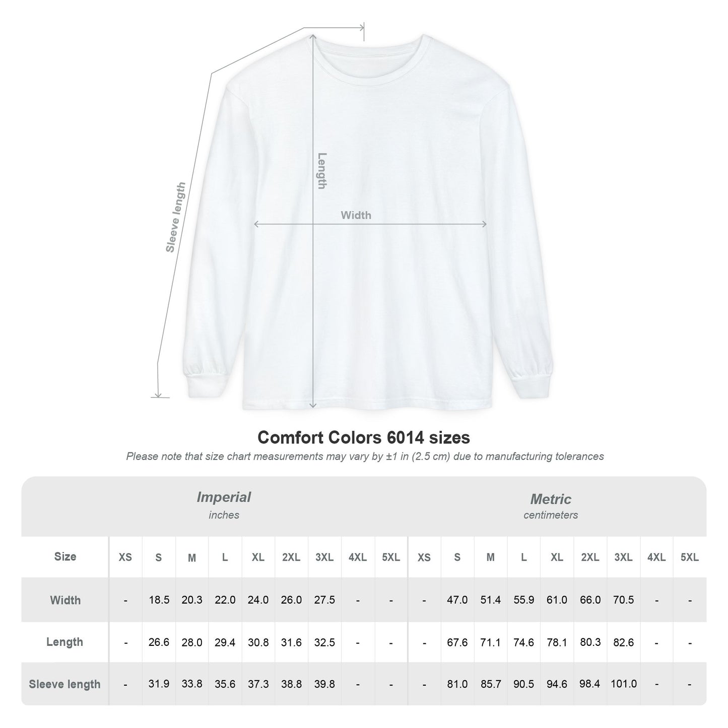 Mustard Seed Long Sleeve Unisex Tee