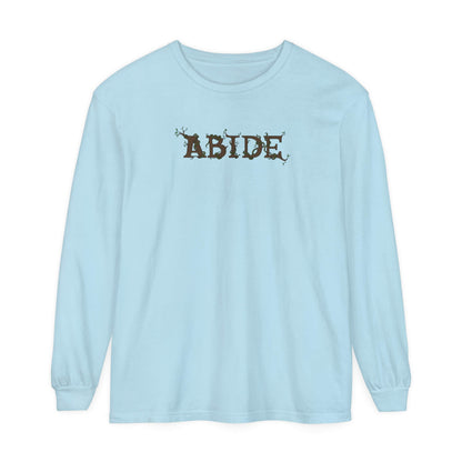 Abide Christian Long Sleeve Unisex Tee