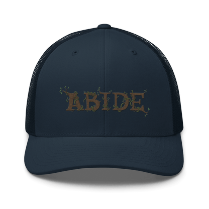 Abide Christian Trucker Hat