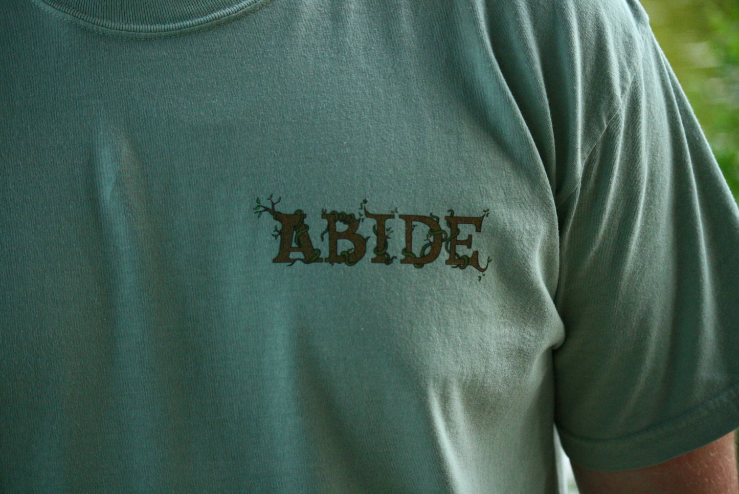 Abide Unisex Christian Tee