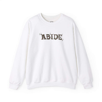 Abide Unisex Christian Crewneck