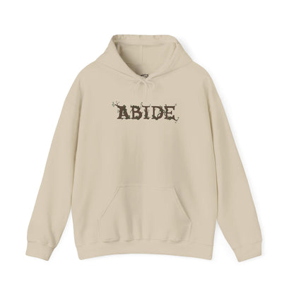 Abide Unisex Christian Hoodie