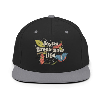 Jesus Gives New Life Snapback Hat