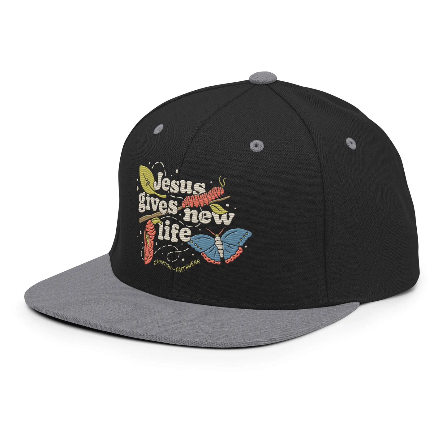 Jesus Gives New Life Snapback Hat