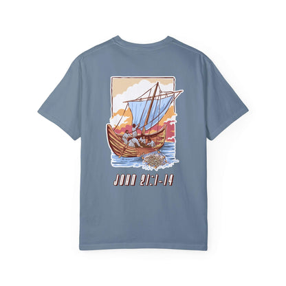 Peter Catching the Fish Unisex Christian Tee