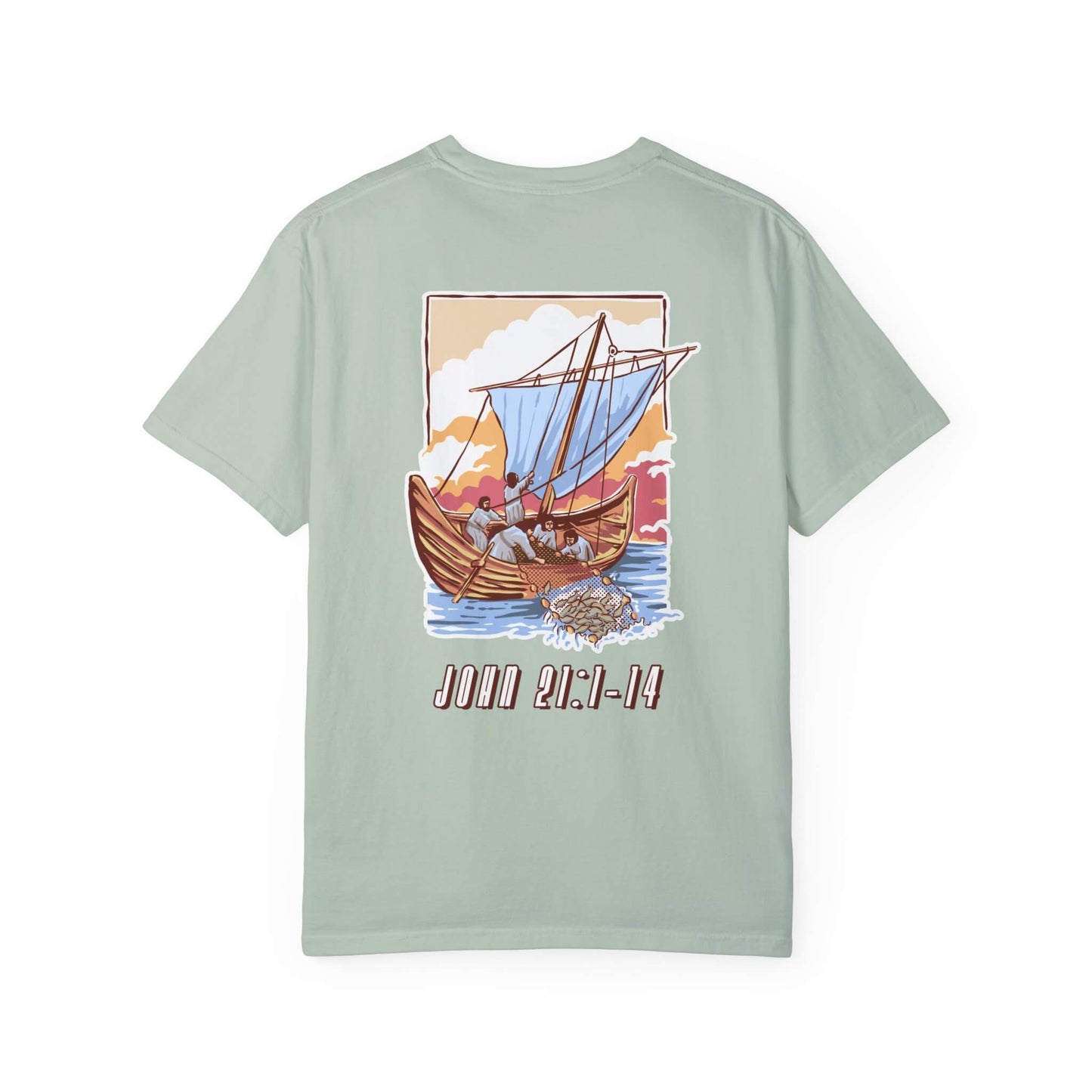 Peter Catching the Fish Unisex Christian Tee