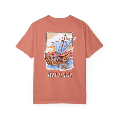 Peter Catching the Fish Unisex Christian Tee