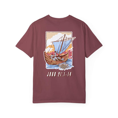 Peter Catching the Fish Unisex Christian Tee