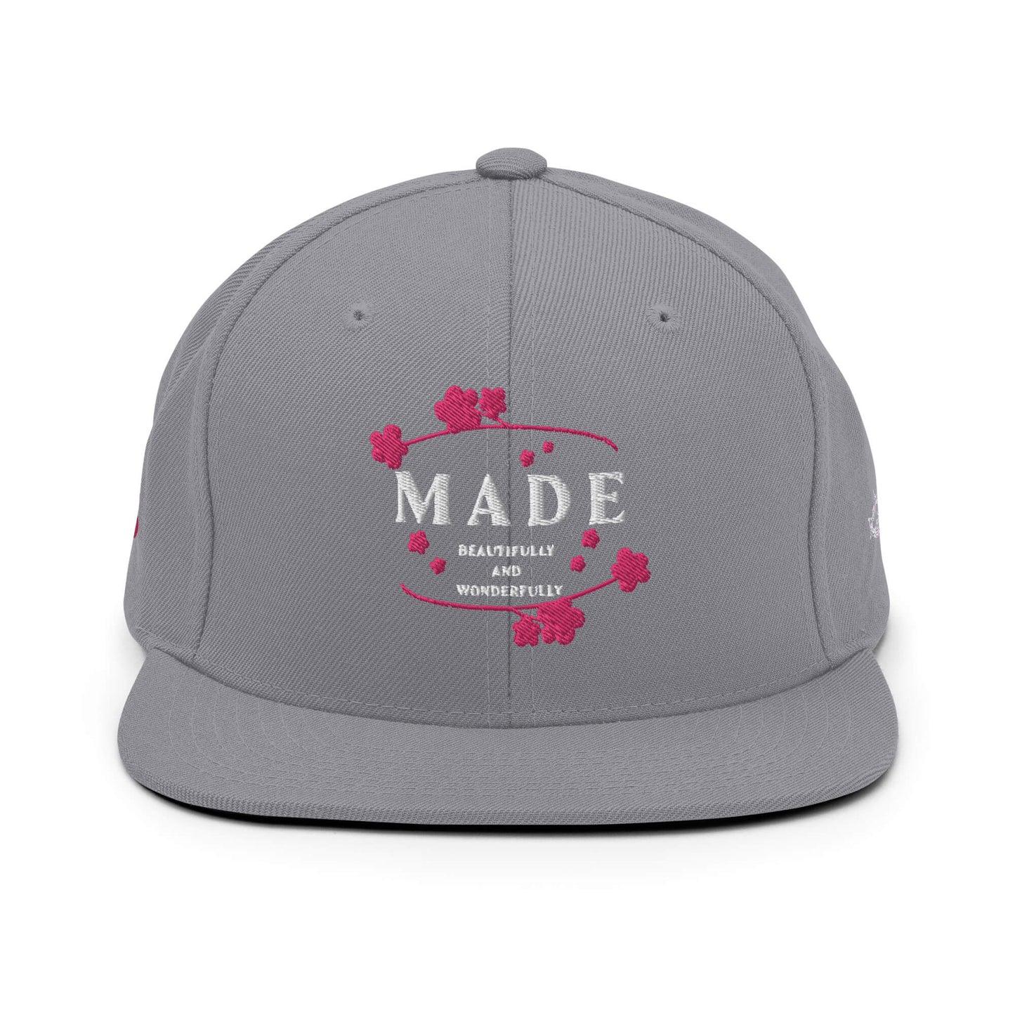 Beautifully Made Snapback Hat White