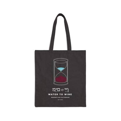 Water to Wine Tote Bag