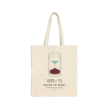 Water to Wine Tote Bag