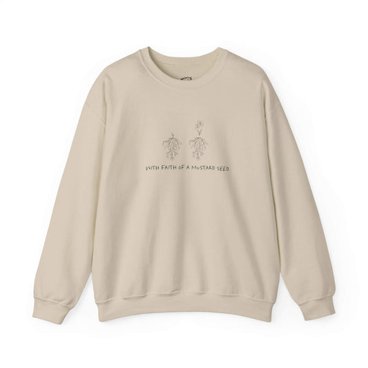 Mustard Seed Unisex Christian Crewneck