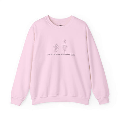 Mustard Seed Unisex Christian Crewneck