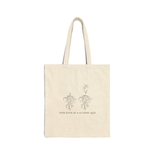 Mustard Seed Christian Tote Bag