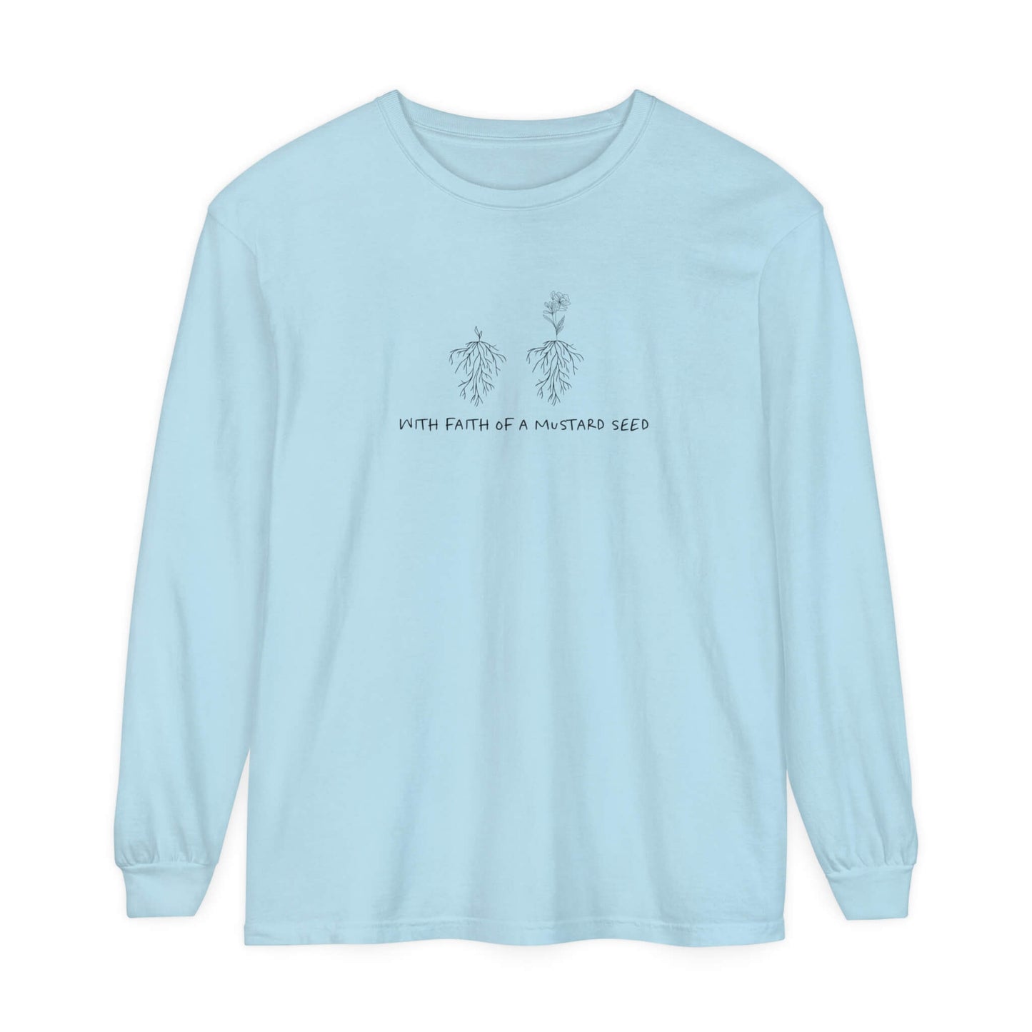 Mustard Seed Christian Long Sleeve Unisex Tee