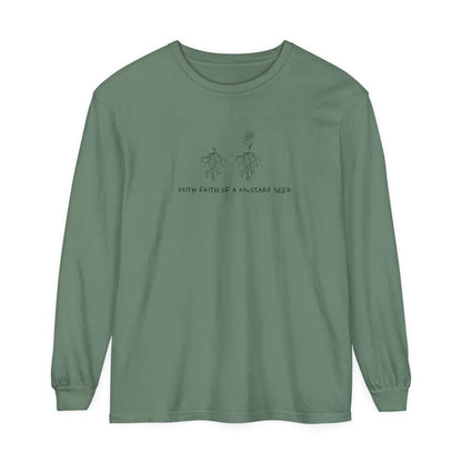 Mustard Seed Christian Long Sleeve Unisex Tee