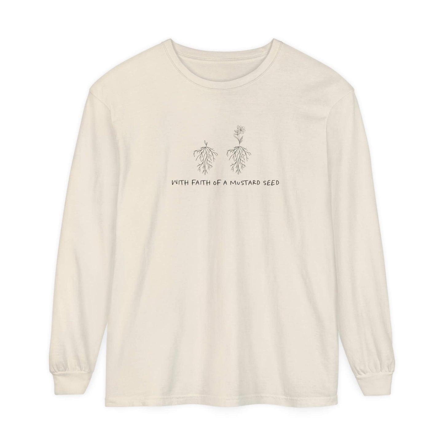 Mustard Seed Christian Long Sleeve Unisex Tee