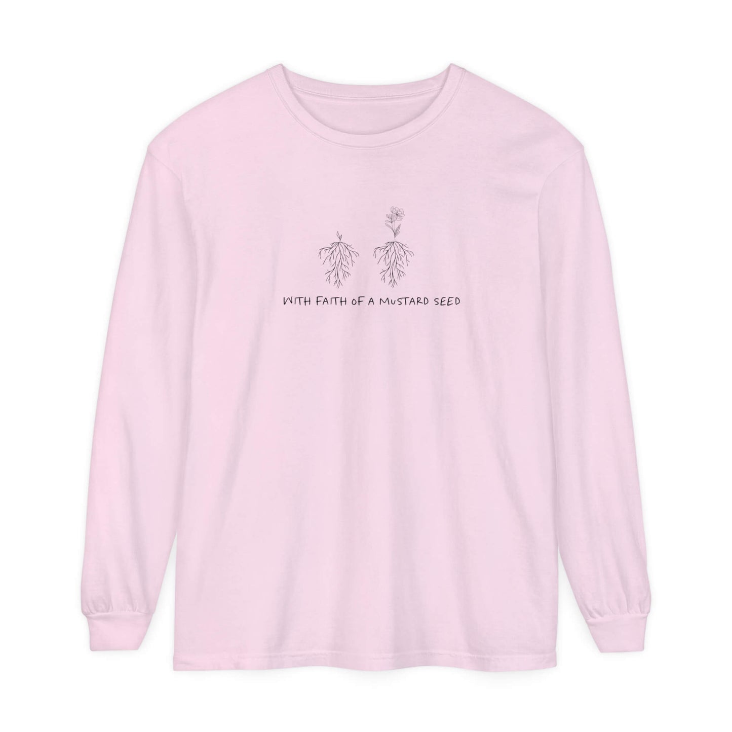 Mustard Seed Christian Long Sleeve Unisex Tee