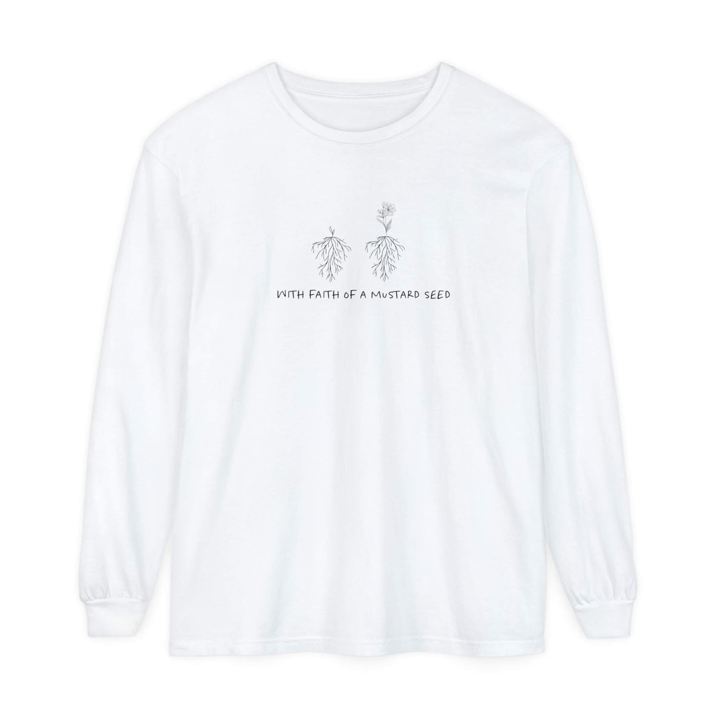 Mustard Seed Christian Long Sleeve Unisex Tee