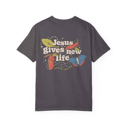 Jesus Gives New Life Unisex Christian Tee