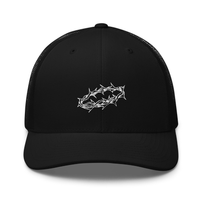 White Crown of Thorns Classic Trucker Hat