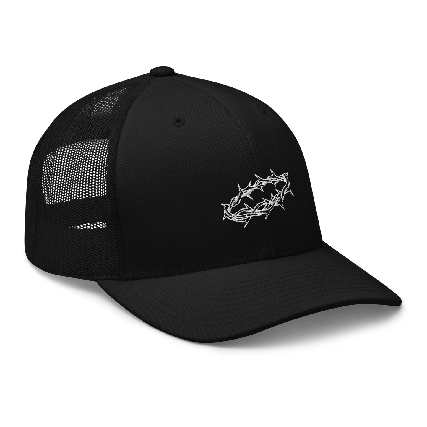 White Crown of Thorns Classic Trucker Hat