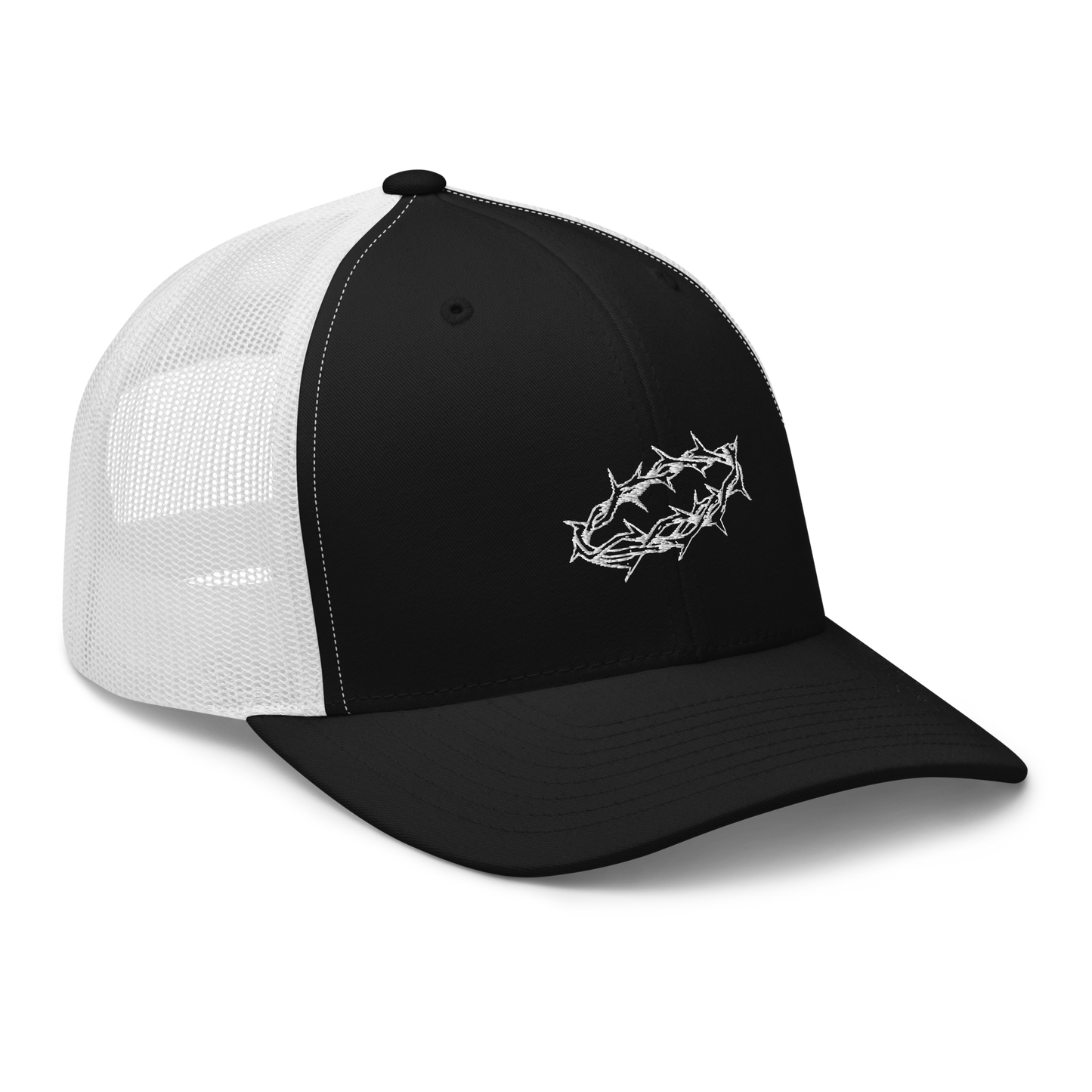 White Crown of Thorns Classic Trucker Hat