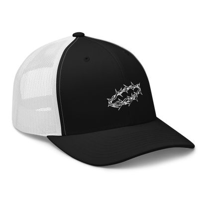 White Crown of Thorns Classic Trucker Hat