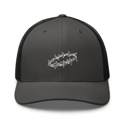 White Crown of Thorns Classic Trucker Hat