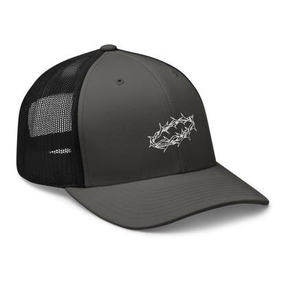 White Crown of Thorns Classic Trucker Hat