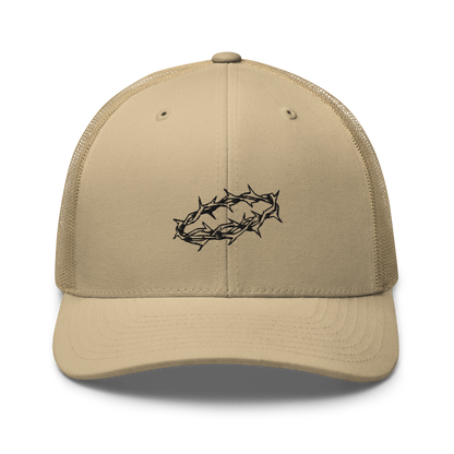 Black Crown of Thorns Classic Trucker Hat