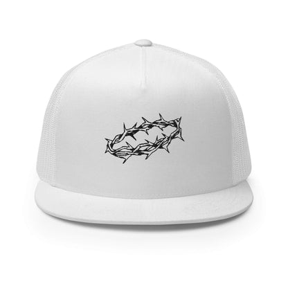 Crown of Thorns Foam Christian Trucker Hat Black